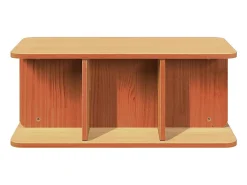 Mesa de Café Marrón cera 80 x 39.5 x 33.5 cm