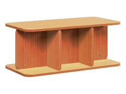 Mesa de Café Marrón cera 80 x 39.5 x 33.5 cm