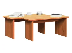 Mesa de Café Marrón cera 100 x 69 x 35.5 cm