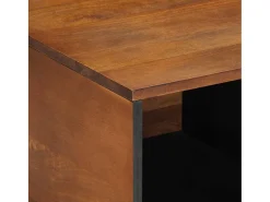 Mesa de Café Marrón miel 80 x 50 x 40 cm madera maciza de mango