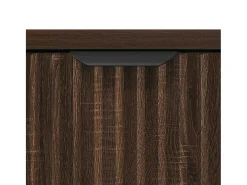 Mesa de Café Marrón roble 90 x 49 x 46 cm Madera contrachapada