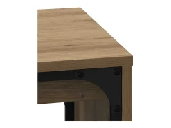Mesa de Café Nido 3 piezas Roble artisan 60 x 35 x 56 cm