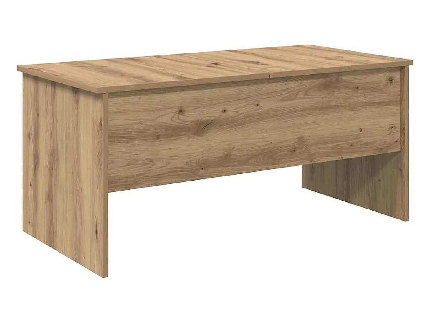 Mesa de Café Roble artisan 102 x 50.5 x 46.5 cm