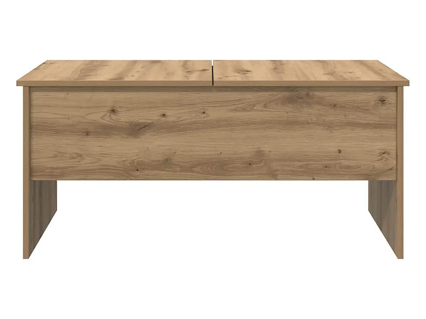 Mesa de Café Roble artisan 102 x 50.5 x 46.5 cm
