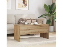 Mesa de Café Roble artisan 102 x 50.5 x 46.5 cm