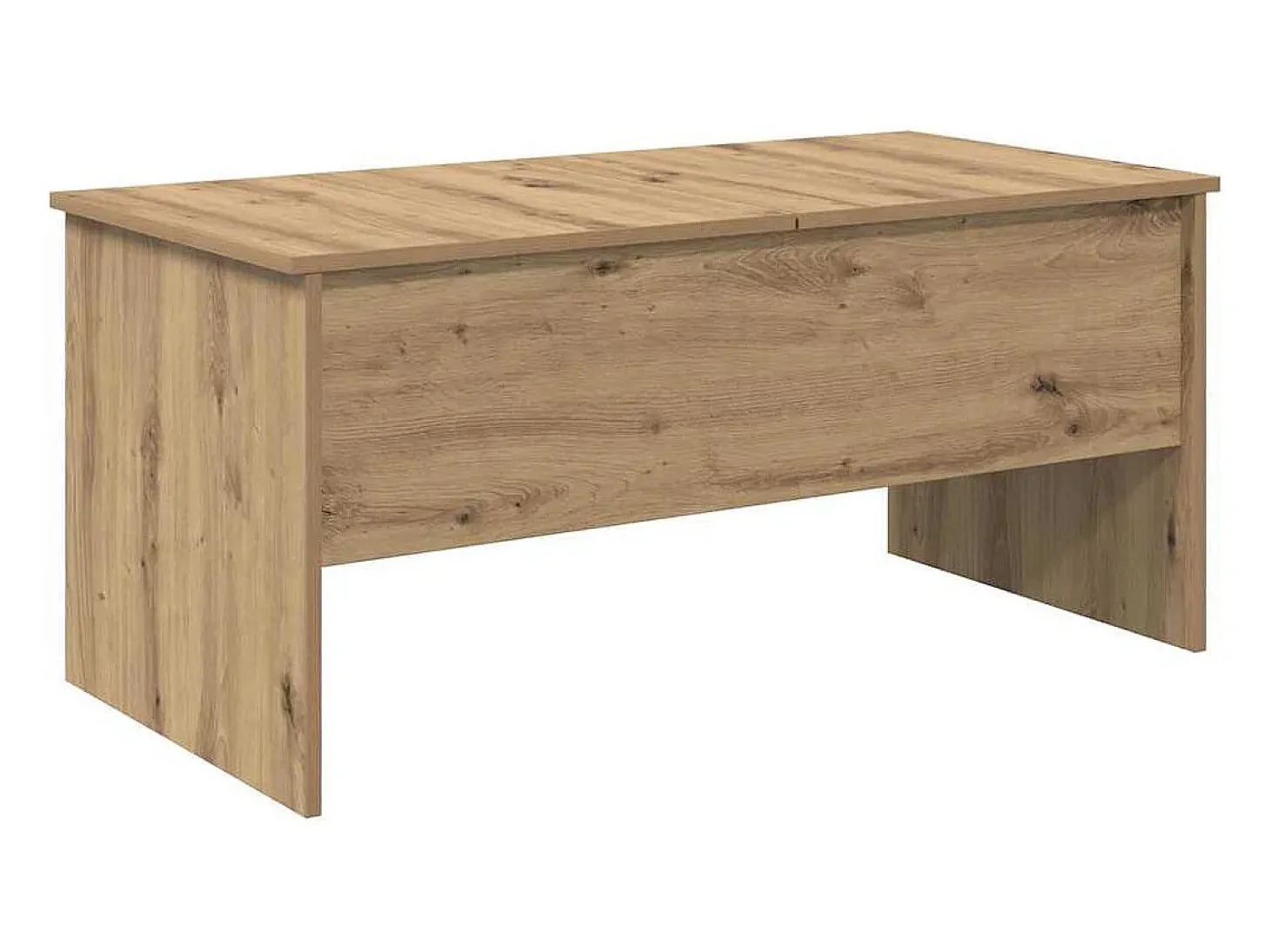 Mesa de Café Roble artisan 102 x 50.5 x 46.5 cm