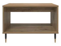 Mesa de Café Roble artisan 60 x 50 x 40 cm Madera contrachapada