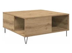 Mesa de Café Roble artisan 80 x 80 x 36.5 cm
