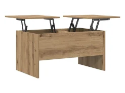 Mesa de Café Roble artisan 80 x 50.5 x 42.5 cm