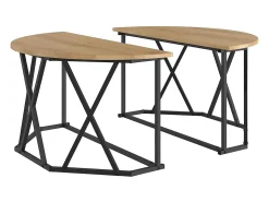 Mesa de Café Roble artisan 80 x 80 x 42 cm