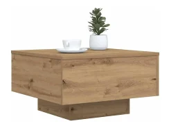 Mesa de Café Roble artisan 55 x 55 x 31 cm Madera contrachapada