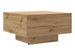 Mesa de Café Roble artisan 55 x 55 x 31 cm Madera contrachapada