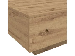 Mesa de Café Roble artisan 55 x 55 x 31 cm Madera contrachapada