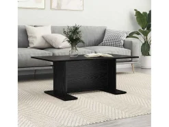Mesa de Café Roble negro 103.5 x 60 x 40 cm