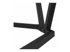 Mesa de Café Roble negro 80 x 80 x 45 cm