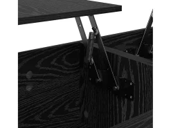 Mesa de Café Roble negro 102 x 50.5 x 46.5 cm