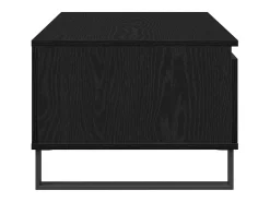Mesa de Café Roble negro 90 x 50 x 36.5 cm Madera contrachapada