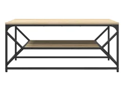 Mesa de Café Roble Sonoma 90 x 50 x 40 cm