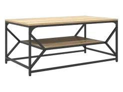 Mesa de Café Roble Sonoma 90 x 50 x 40 cm