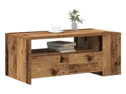 Mesa de Café with Drawer Madera vieja 102 x 55 x 43.5 cm