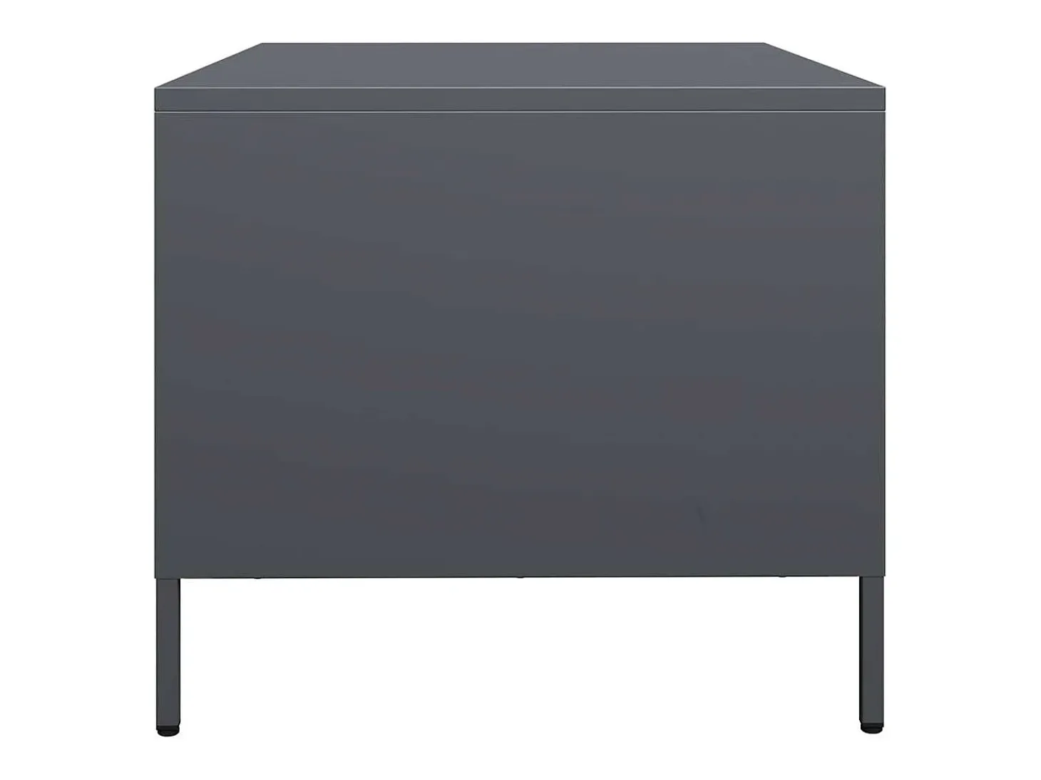 Mesa de centro acero laminado en frío antracita 101,5x50x43,5cm