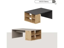 Mesa de centro antracita 90x60x33.6 danny