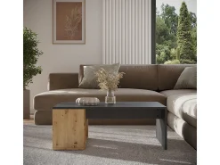 Mesa de centro antracita 90x60x33.6 danny