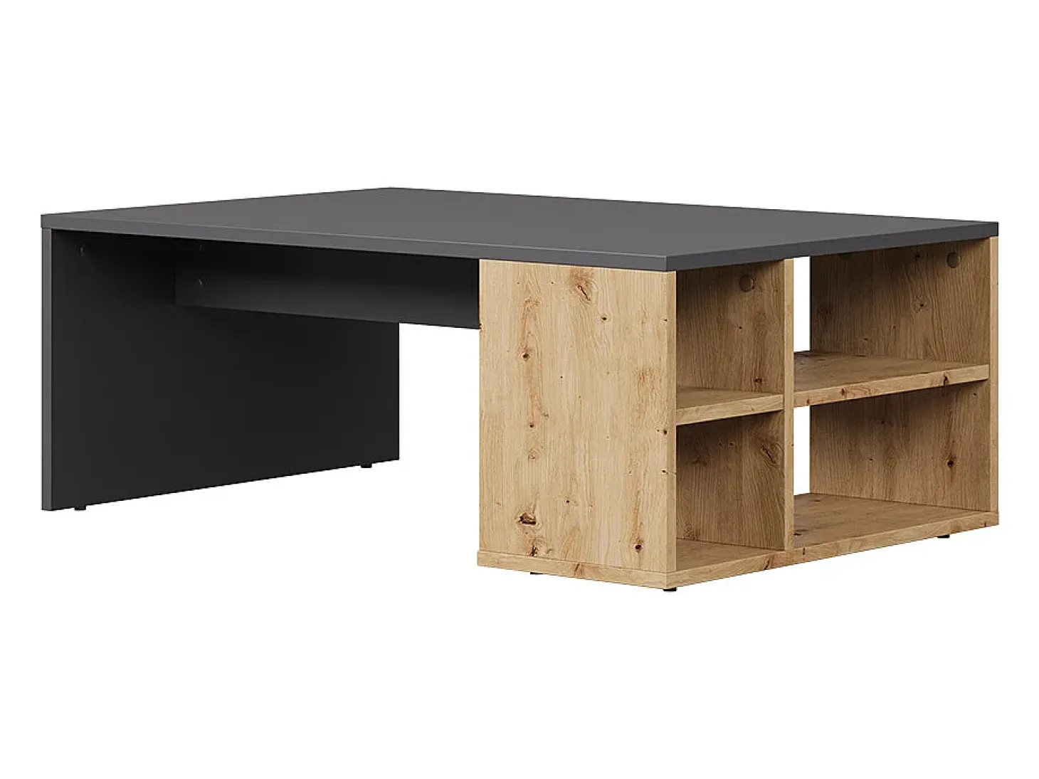 Mesa de centro antracita 90x60x33.6 danny