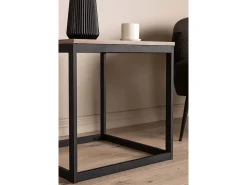 Mesa de centro Arbor, mesa auxiliar marrón.