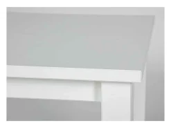 Mesa de centro auxiliar Asgar blanca.