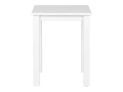 Mesa de centro auxiliar Asgar blanca.