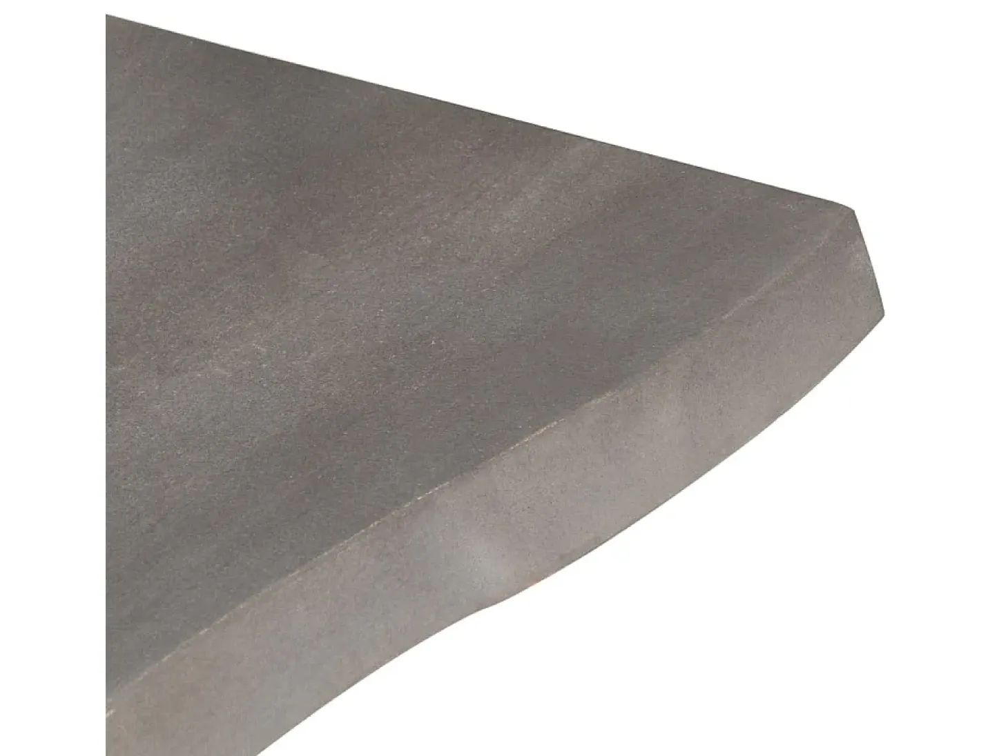 Mesa de centro borde natural madera maciza acacia 60x60x40 cm ES26027