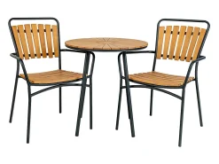Mesa de Centro Cleveland, Marrón, 70x70x74 cm, Kendra Home