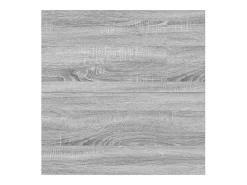 Mesa de centro con cajones Sonoma gris 100x100x40 cm