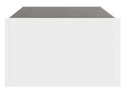 Mesa de centro con Infinity LED blanco 90x50x30 cm