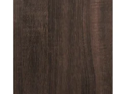 Mesa de centro con puertas de vidrio marrón roble 68x50x42 cm