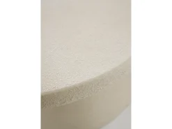 Mesa de centro de 120 x 70 cm de poliresina cemento arena