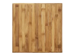 Mesa de centro de bambú 45x45x35 cm