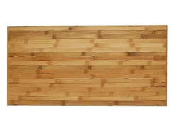 Mesa de centro de bambú 110x55x35 cm