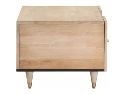 Mesa de centro de madera maciza mango 100x54x40 cm