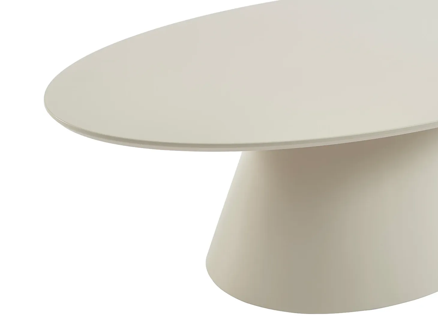 Mesa de centro de MDF - Beige - ANTELADA