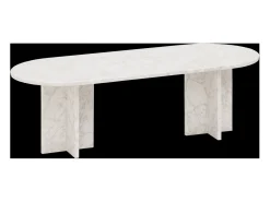 Mesa de centro de mármol DECOWOOD de 120x50cm - TOSCANA - DECOWOOD