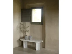 Mesa de centro de mármol DECOWOOD de 120x50cm - TOSCANA - DECOWOOD