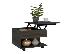 Mesa de Centro Elevable Luanda con ruedas , 29.46 cm X 79.75 cm X 54.35 cm , Carbón