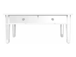 Mesa de centro especular madera tecnológica vidrio 106x45x45 cm