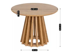 Mesa de centro Harper Roble