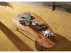 Mesa de centro industrial.