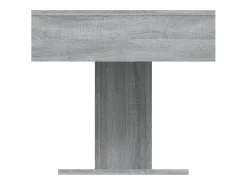 Mesa de centro madera contrachapada gris Sonoma 96x50x45 cm