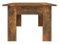 Mesa de centro madera contrachapada roble ahumado 100x60x42 cm