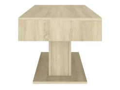 Mesa de centro madera contrachapada roble Sonoma 96x50x45 cm